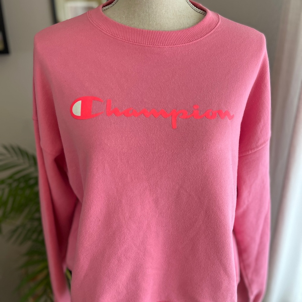 Champion Pink Sweatshirt women’s medium